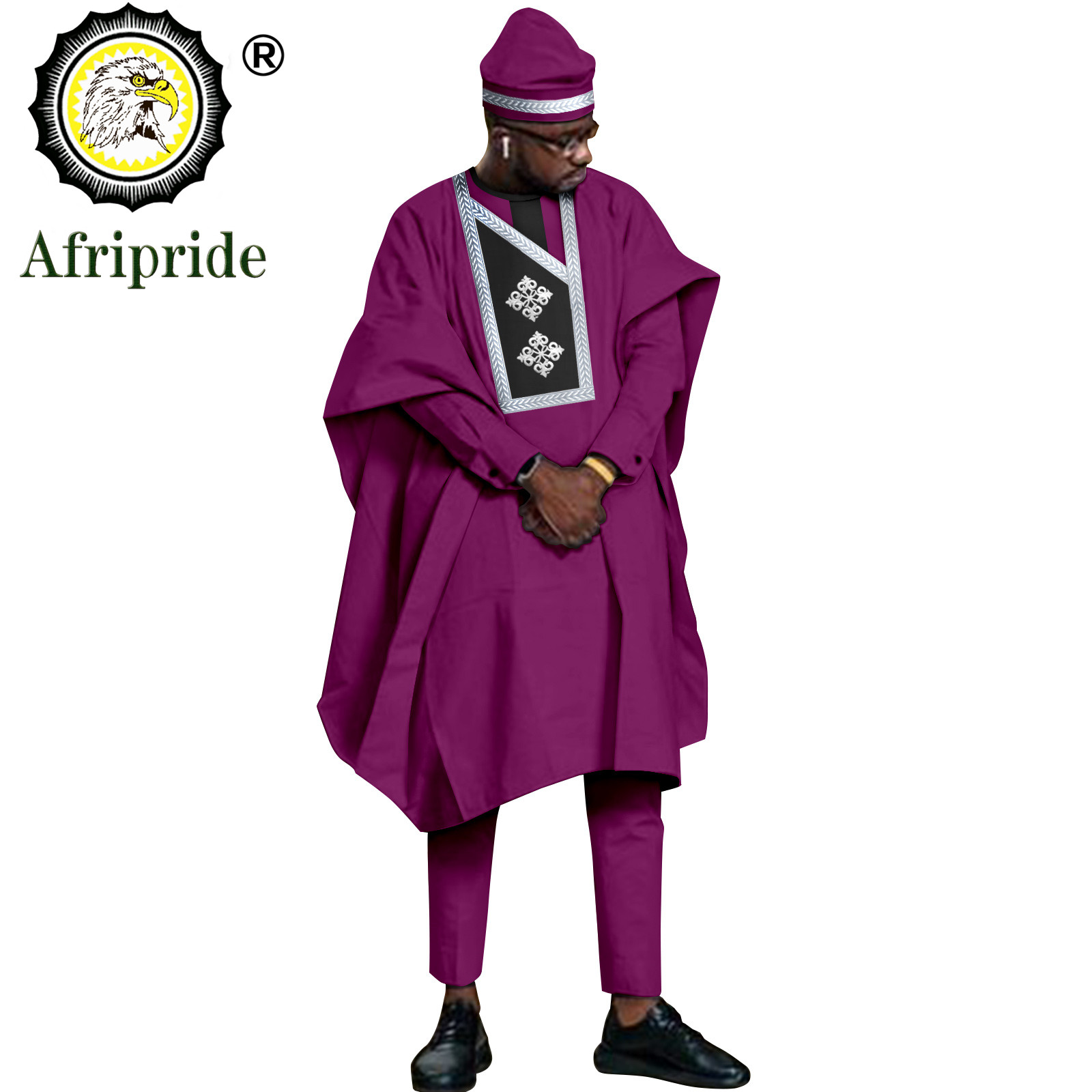Dashiki Shirt Men - Bộ Đồ Nam Agbada Áo Dây