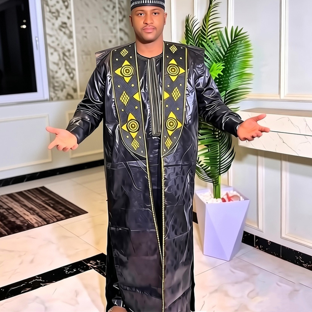 Dashiki Shirt Men - 3 PCS Set African Clothes for