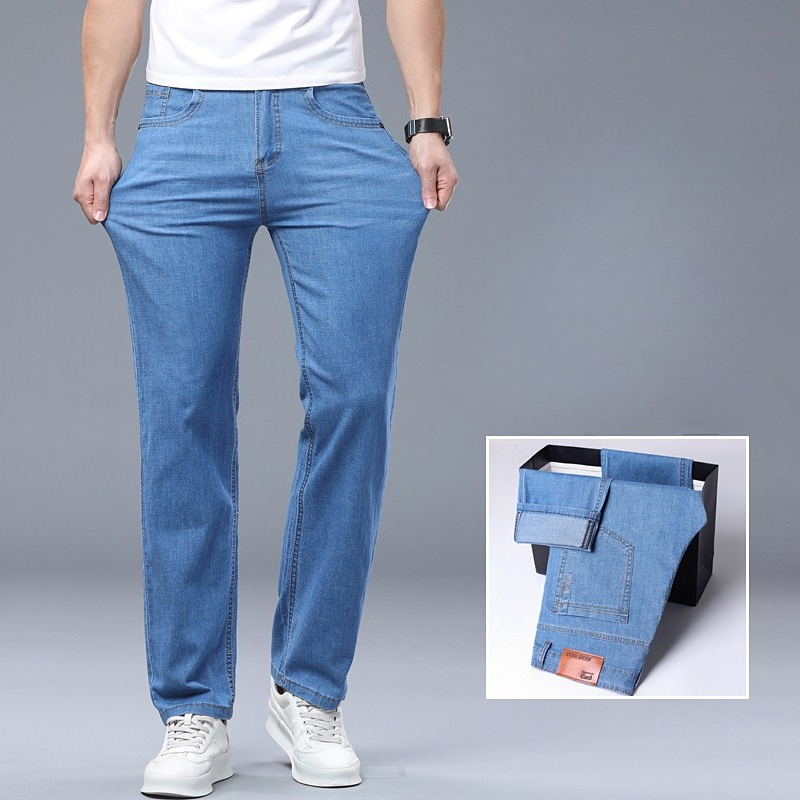 Ice Silk Thin Denim Jeans for  - đánh giá và giá Levis Jeans 501
