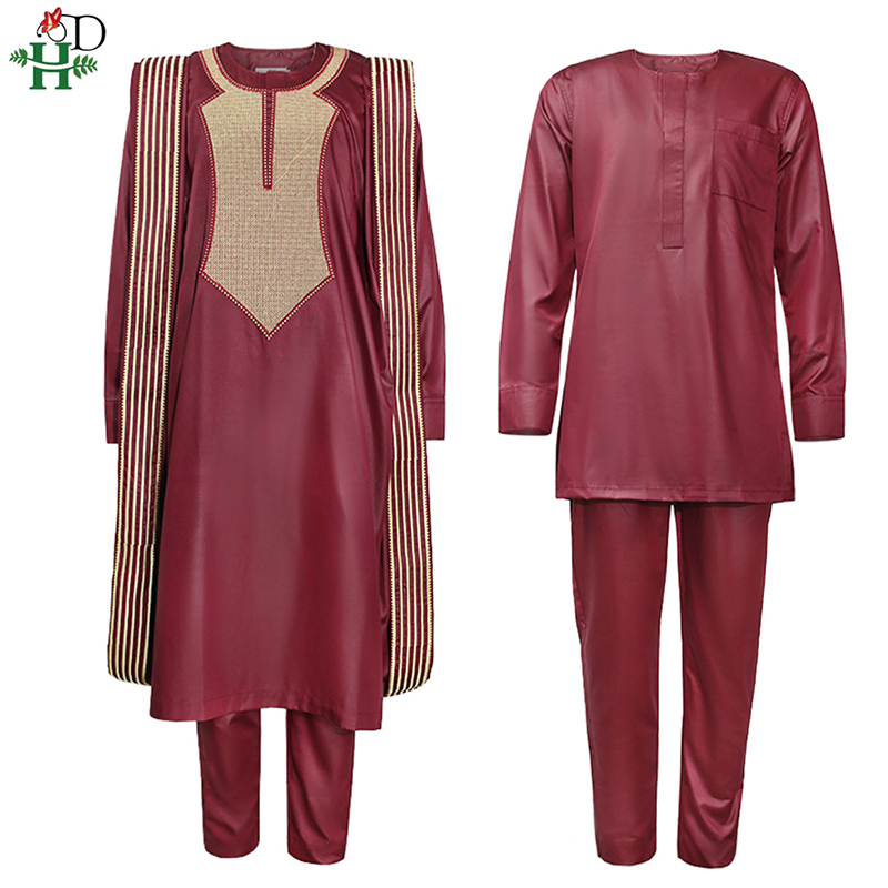 H&D African Agbada Suit For Me - đánh giá và giá Dashiki Shirt Men