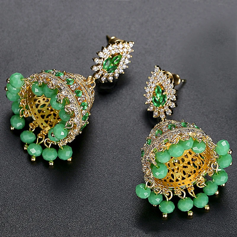 India Pakistan Earrings Copper - đánh giá và giá Ethnic Fashion Pakistan