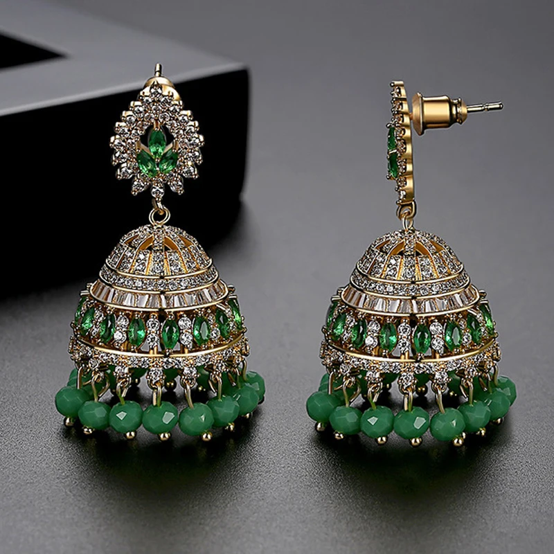 India Pakistan Earrings Copper - đánh giá và giá Ethnic Fashion Pakistan