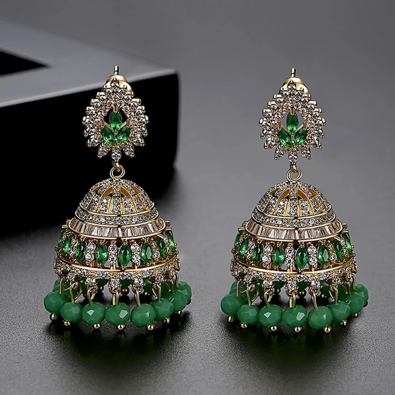 India Pakistan Earrings Copper - đánh giá và giá Ethnic Fashion Pakistan