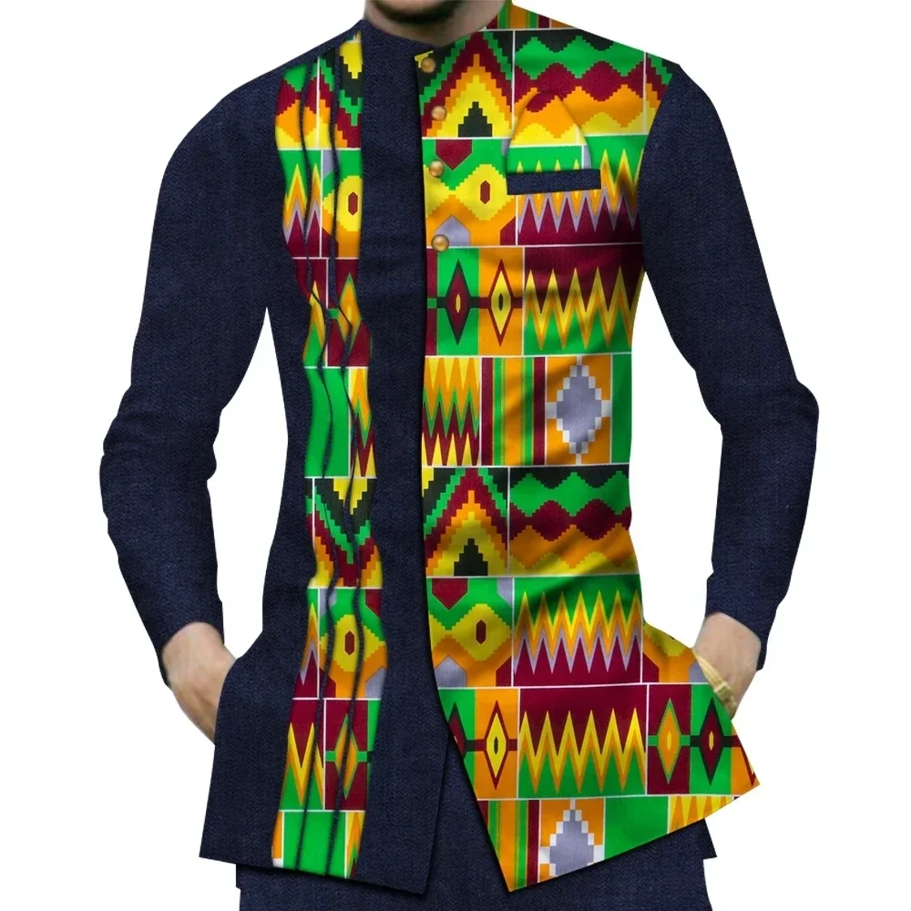Casual 100% Cotton Mens Africa - đánh giá và giá Dashiki Shirt Men