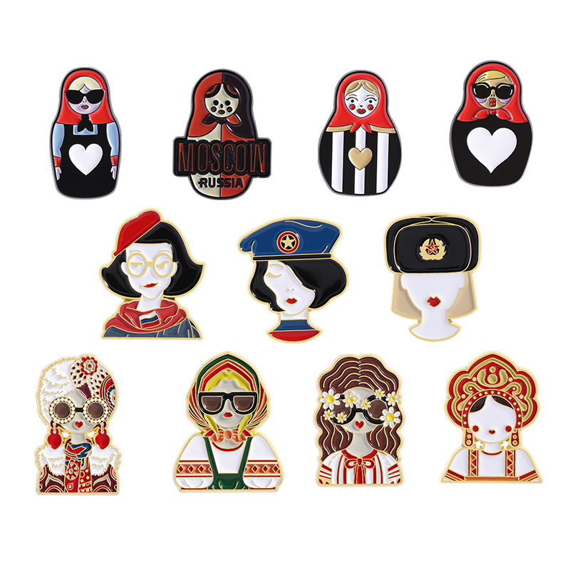 Cartoon Russian Girls Characte - đánh giá và giá Ethnic Fashion Images
