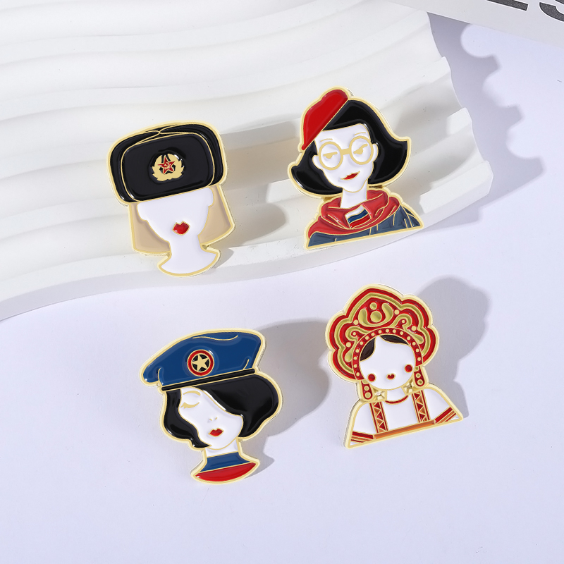 Cartoon Russian Girls Characte - đánh giá và giá Ethnic Fashion Images