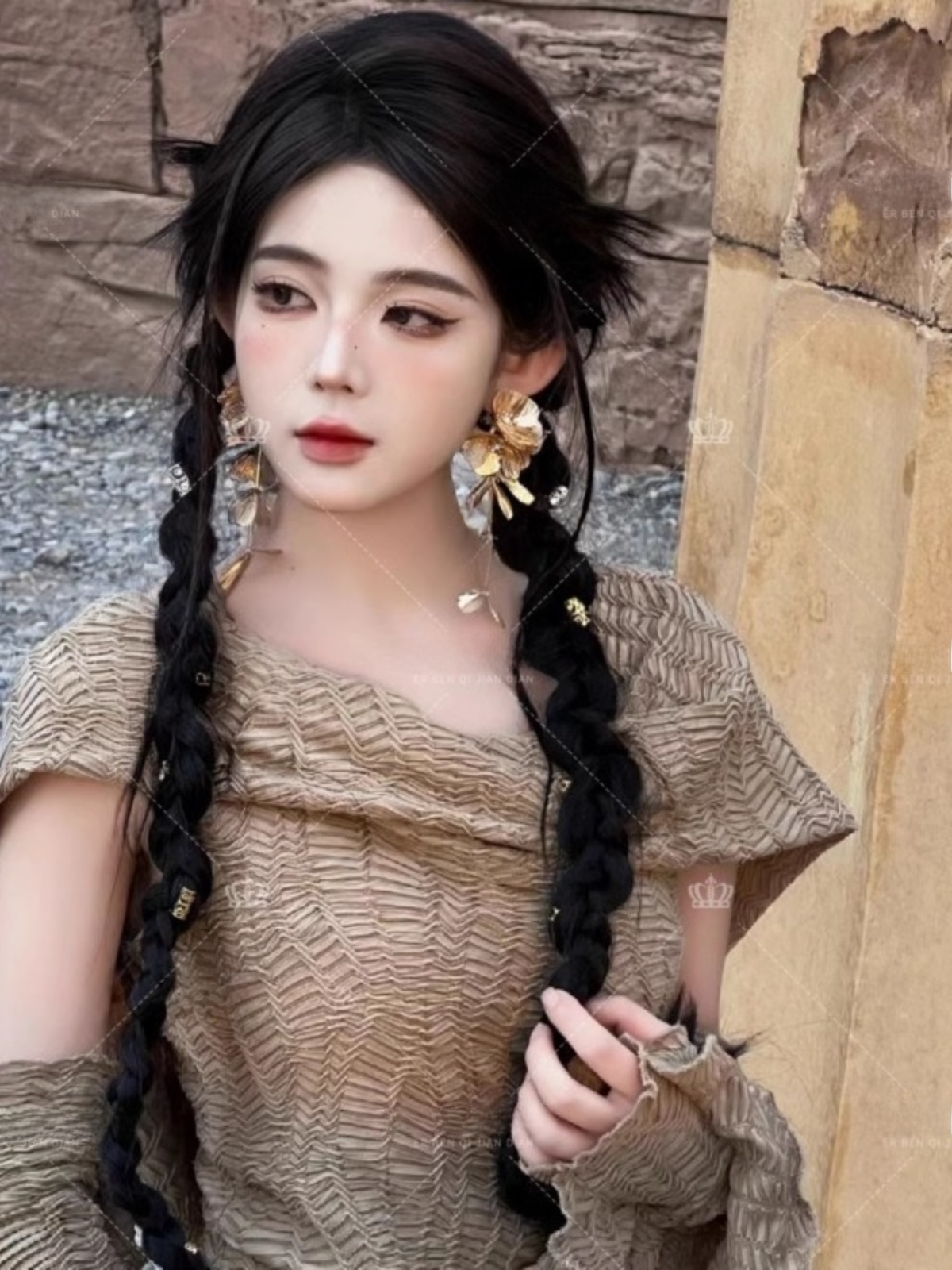 Desert  Themed Long Dress Wome - đánh giá và giá Ethnic Clothing & Online Fashion Store Khaadi Pk