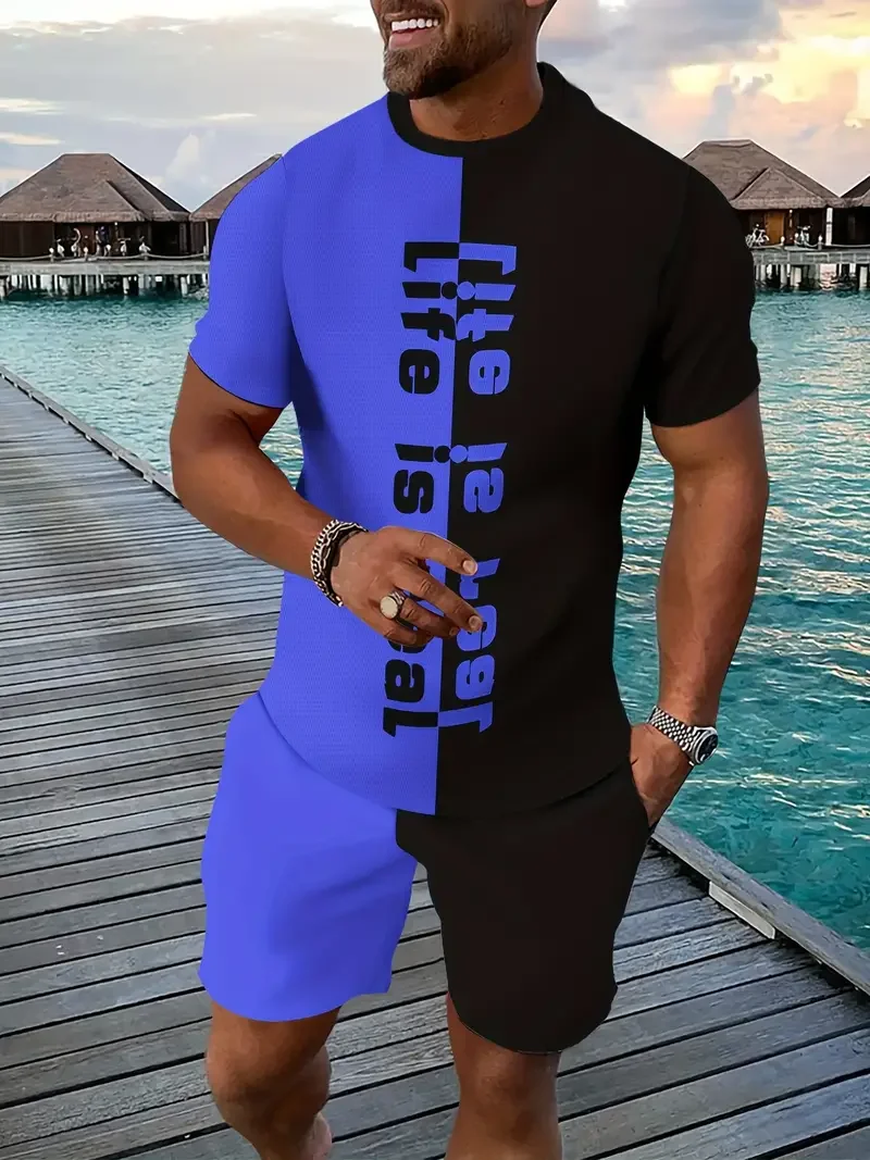 Vintage Men's T-shirts Shorts  - đánh giá và giá Ethnic Outfit