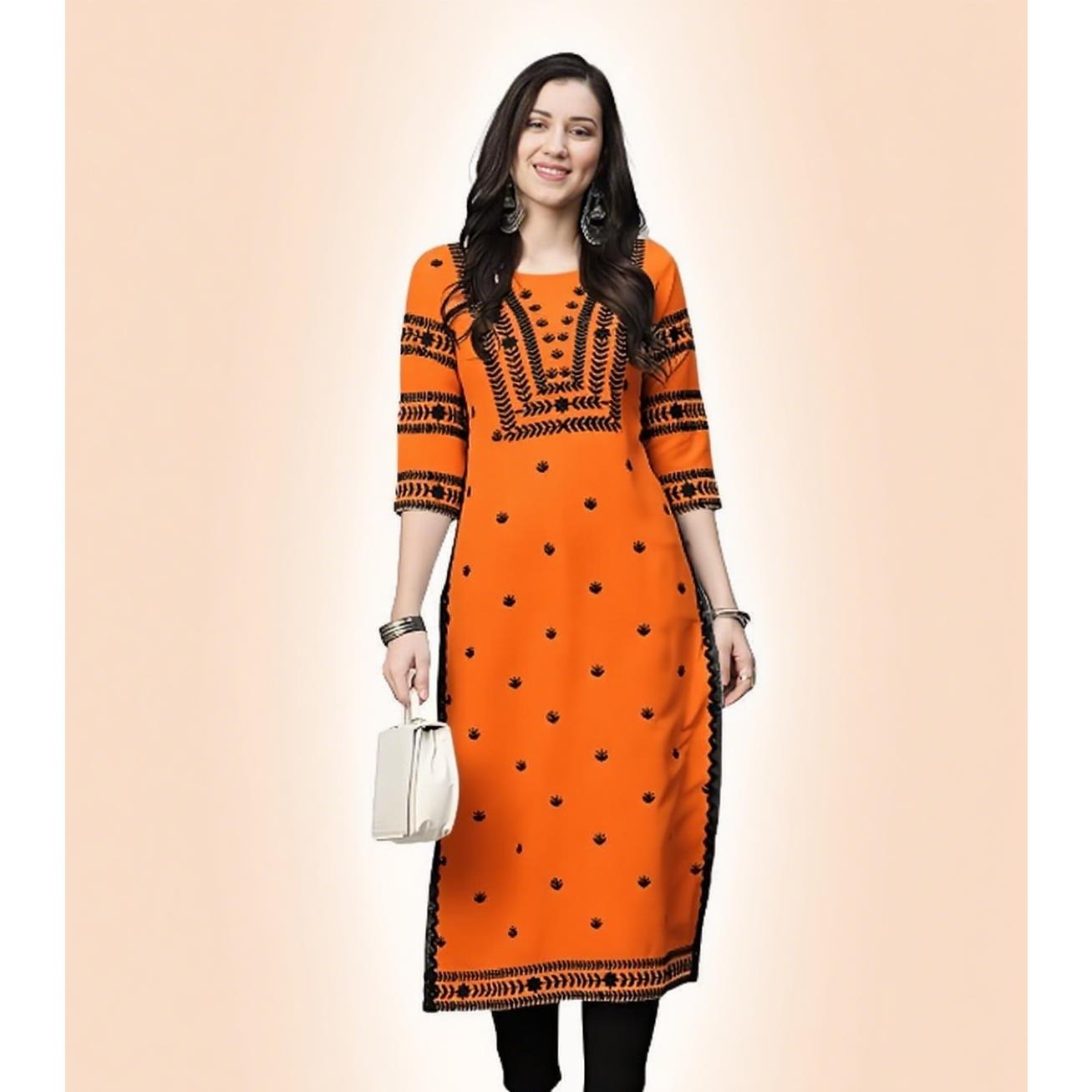 Muslim Kurt Flowers Women's Fa - đánh giá và giá Ethnic Fashion Kurtis