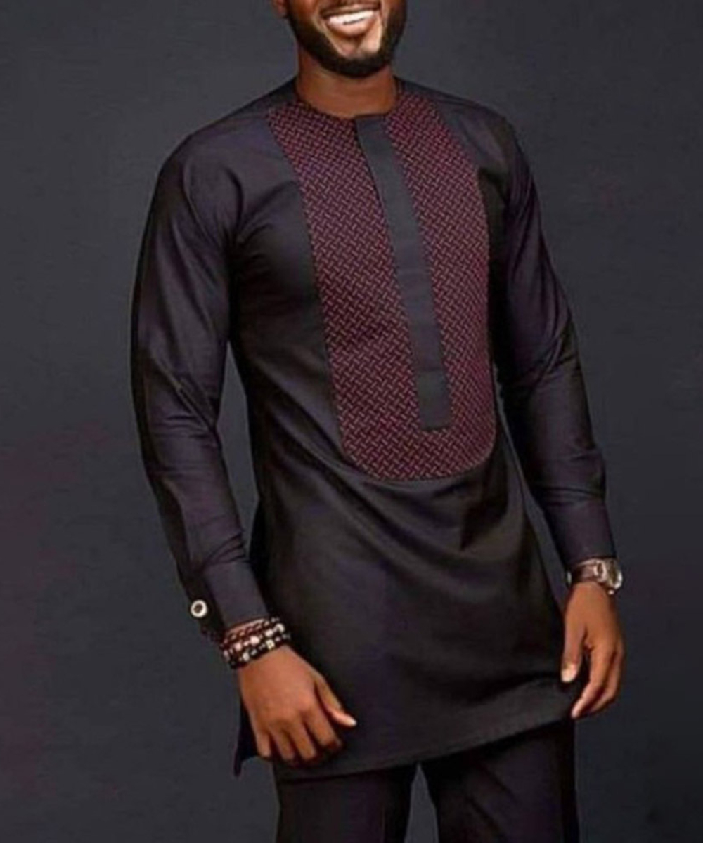 Men Shirts Simple Casual Shirt - đánh giá và giá Dashiki Shirt Men