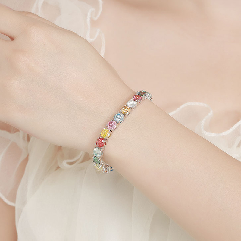 Dopamine color moissanite plat - đánh giá và giá Ethnic Fashion Trend