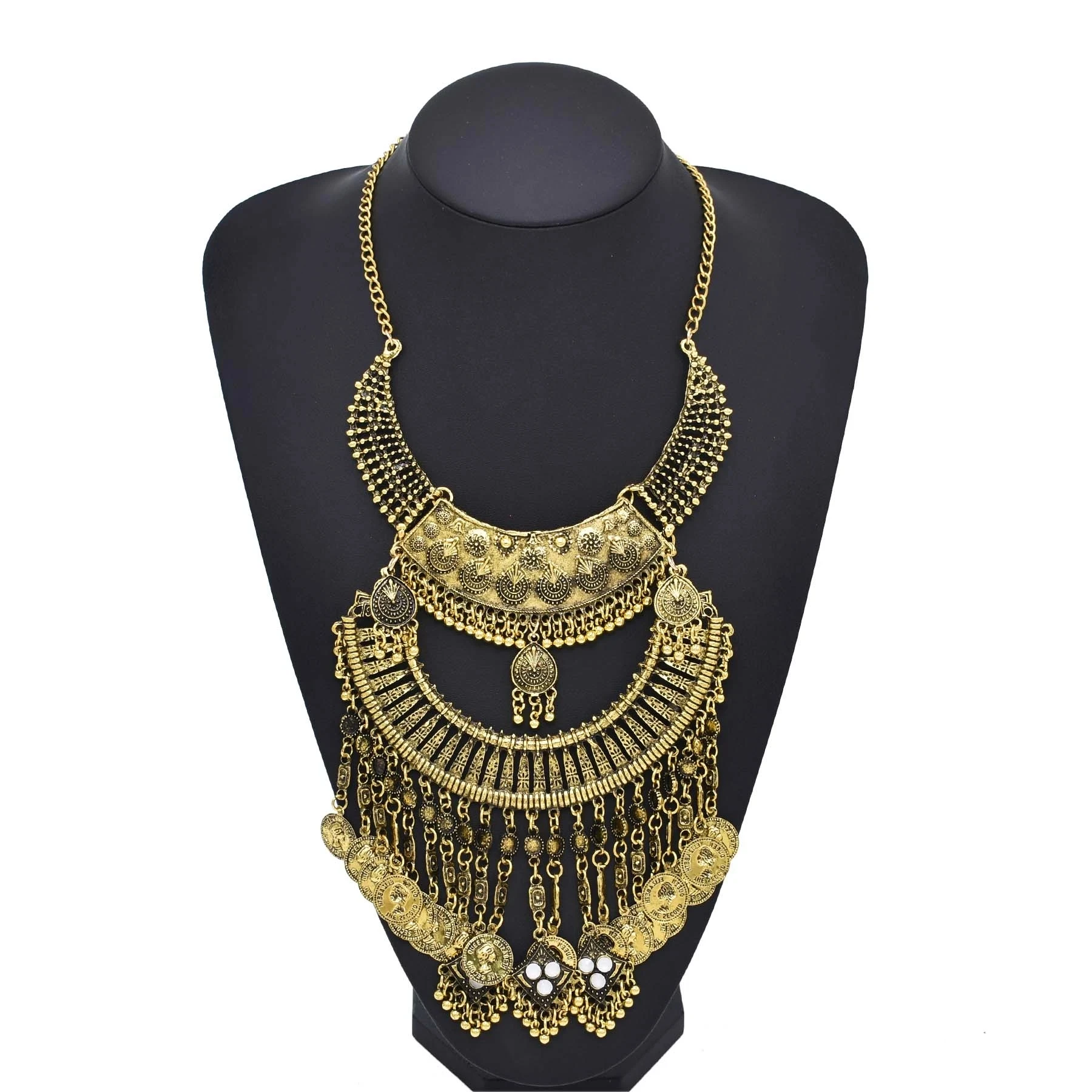 Retro Golden Gypsy Afghan Coin - đánh giá và giá Ethnic Fashion Pakistan