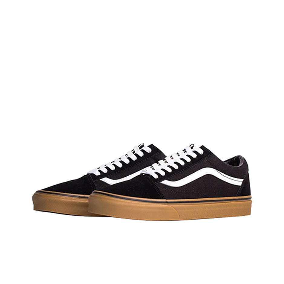 Vans Old Skool Black Gum Leath - đánh giá và giá Vans Shoes Old Skool