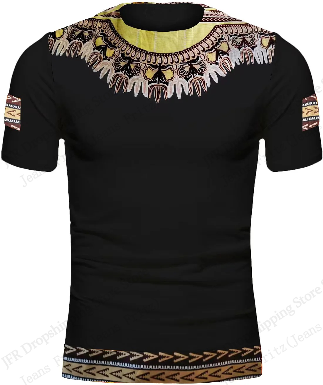 Ethnic National Festival Dashi - đánh giá và giá Dashiki Shirt Men