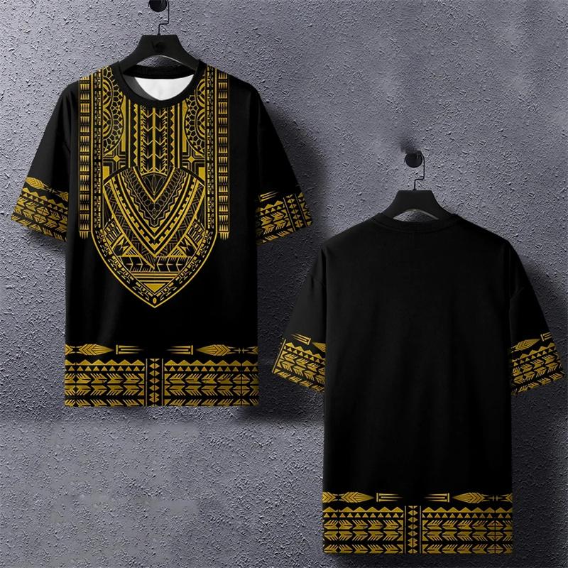 Summer Harajuku 3D Printed Eth - đánh giá và giá Dashiki Shirt Men